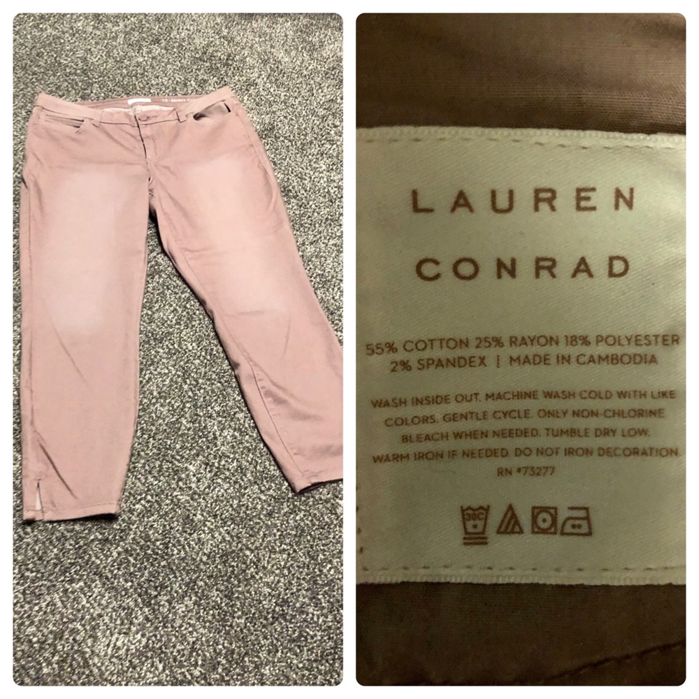 Crop jeans